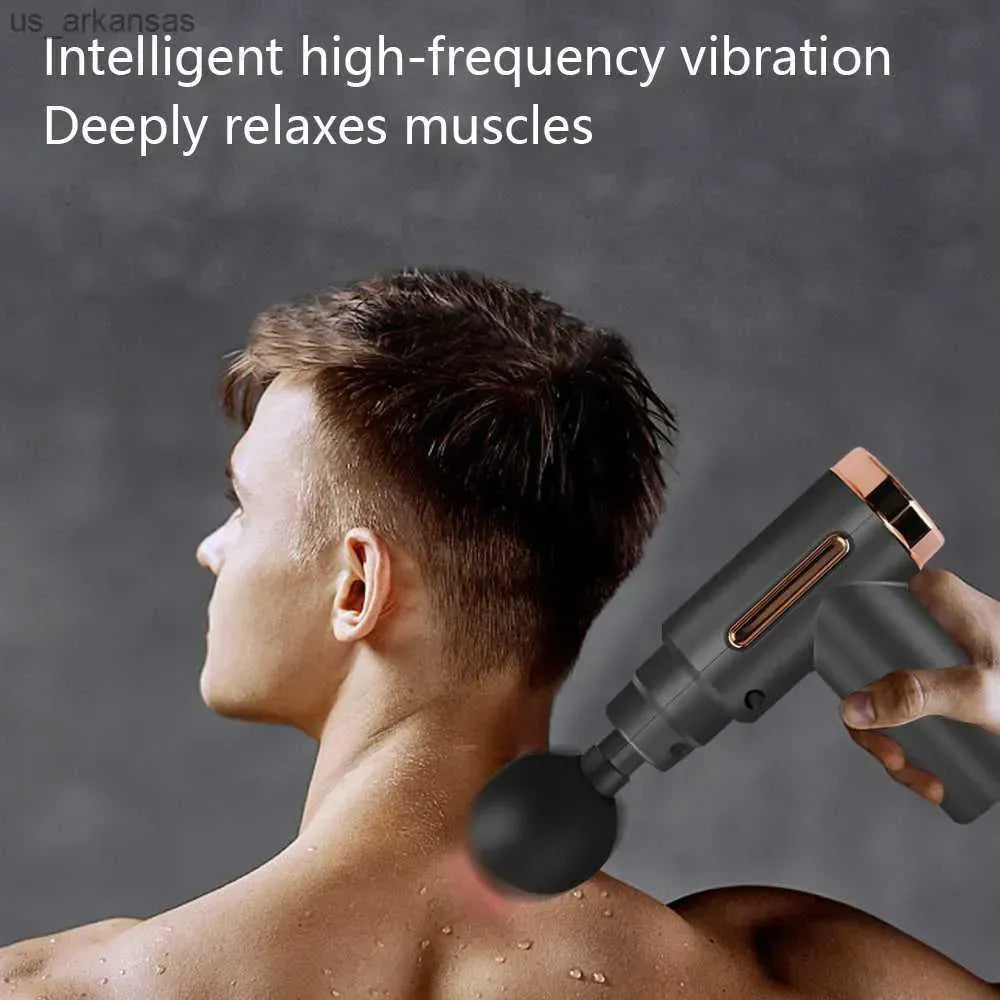 4-In-1 Massage Gun | Deep Tissue Percussion Massager with 4 Attachments for Muscle Recovery & Pain Relief