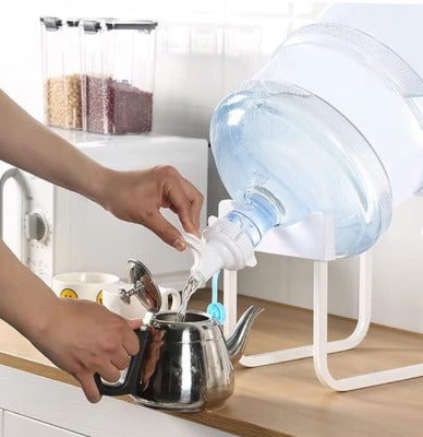 19L Water Bottle Stand with Nozzle & Stopper | Durable Heavy-Duty Dispenser for Home & Office Use