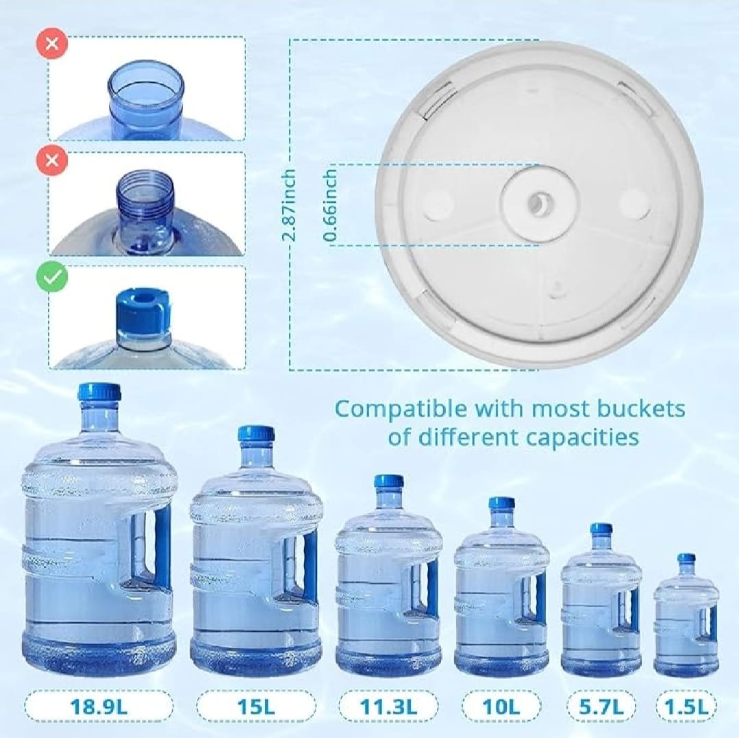 USB Rechargeable Automatic Water Dispenser – One-Touch Electric Bottle Pump for Home, Office & Outdoor Use